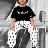 Bamboo Graphic Tee in Boyhood