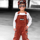 Overalls in Rust Corduroy