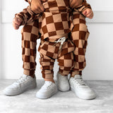 Organic Ribbed Set in Spiced Cider + Graham