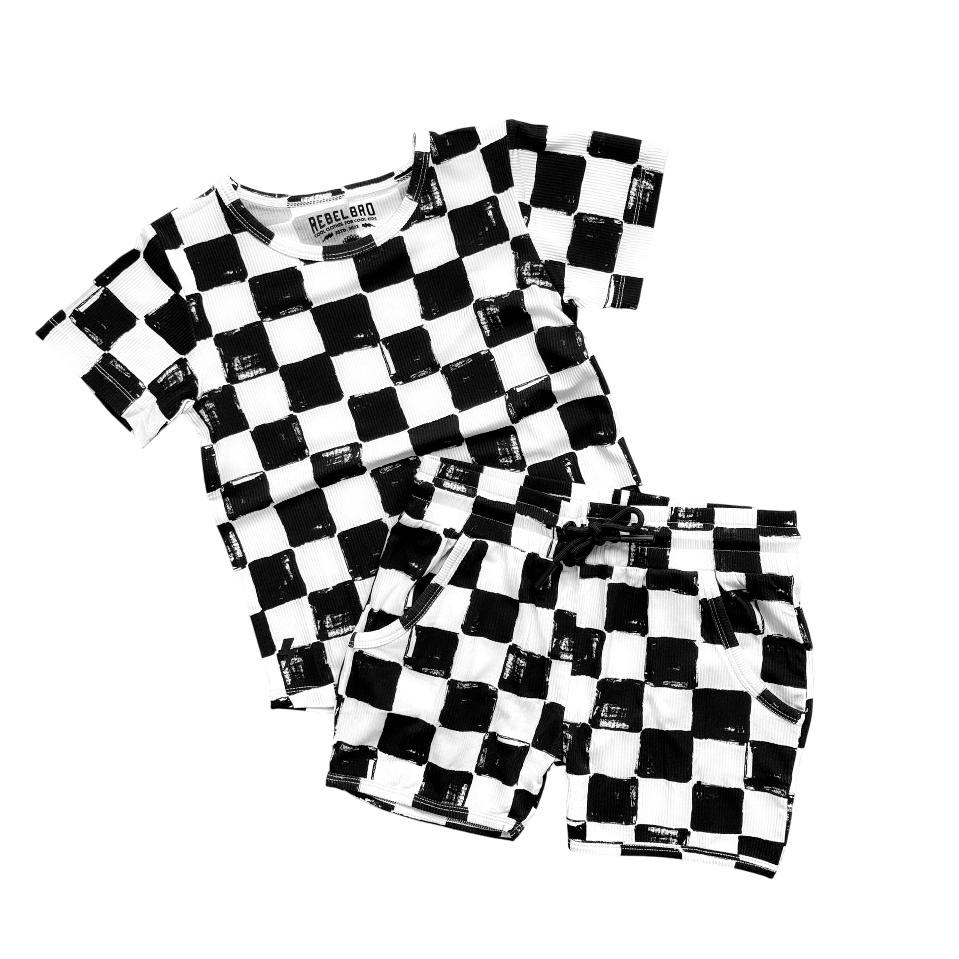 Biker Two Piece Set in Vintage Venice - Rebel Bro