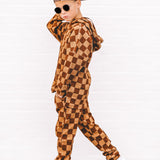 Waffle Set in Spiced Cider + Mocha