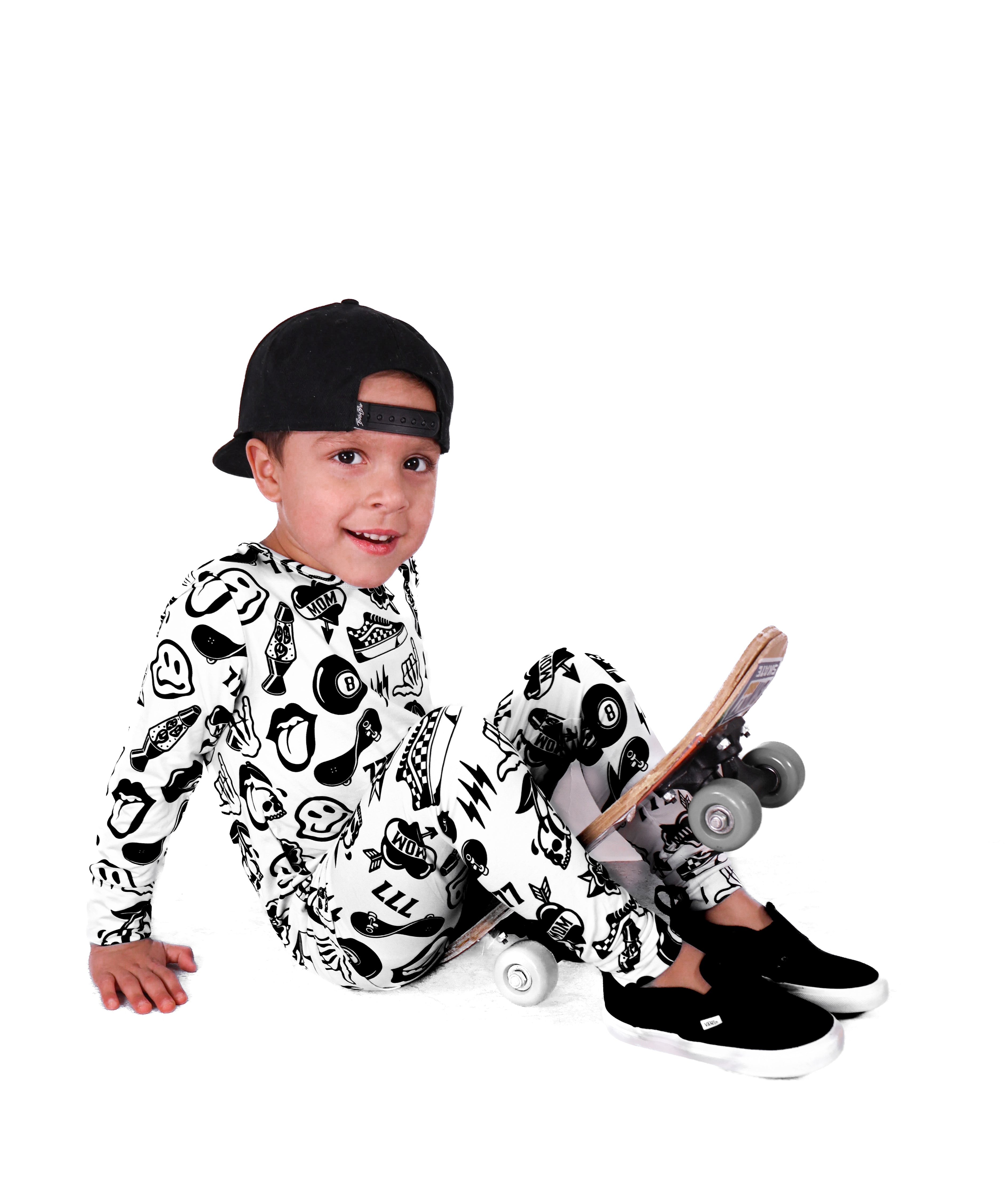 Bamboo Two Piece Set in Warped Tour - Rebel Bro