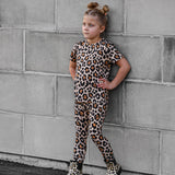 Bamboo Two Piece Set in Ava (Leopard)