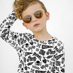 Bamboo Two Piece Set in Live Fast - Rebel Bro