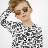 Bamboo Two Piece Set in Live Fast - Rebel Bro
