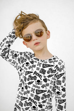 Image of Bamboo Two Piece Set in Live Fast