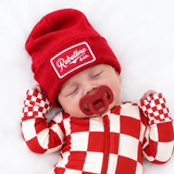 Beanie in Rebel Red
