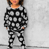 Organic Ribbed Set in Mr. Brightside