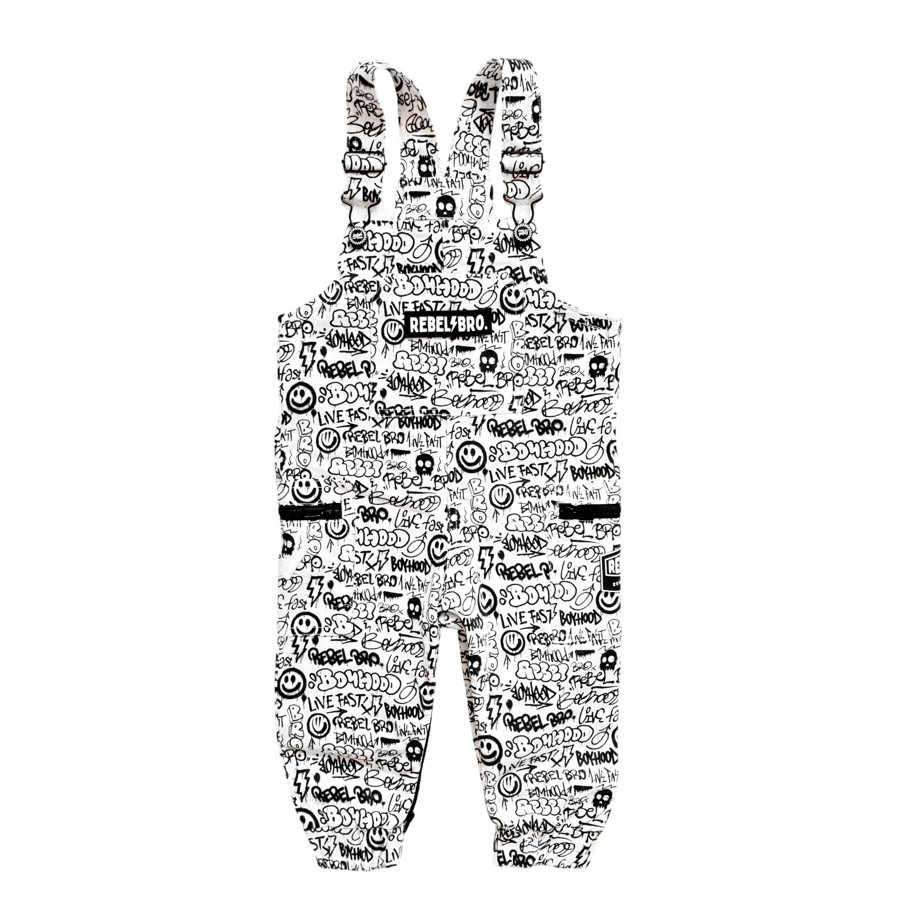 The Live Fast Overall in Urban Drip - Rebel Bro