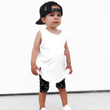 Bamboo Tank in White