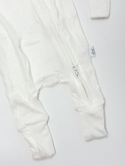 Image of Ribbed Vanilla Zippy Sleeper