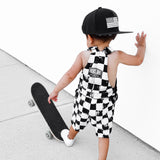 Cut Off Overalls in Vintage Venice