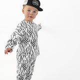 Organic Ribbed Set in Full Throttle