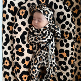 Bamboo Mini Crib Sheet in Ava (Leopard)