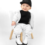 RB x LB The Core-Classic Midi Boot in Black / White - Rebel Bro