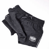 Hybrid Swim Trunks in Midnight Tide [Acid Wash]