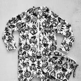 UPF50+ Swim Romper in Sink or Swim