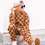 Waffle Set in Spiced Cider + Mocha