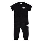 Pit Crew Romper in Black - Rebel Bro