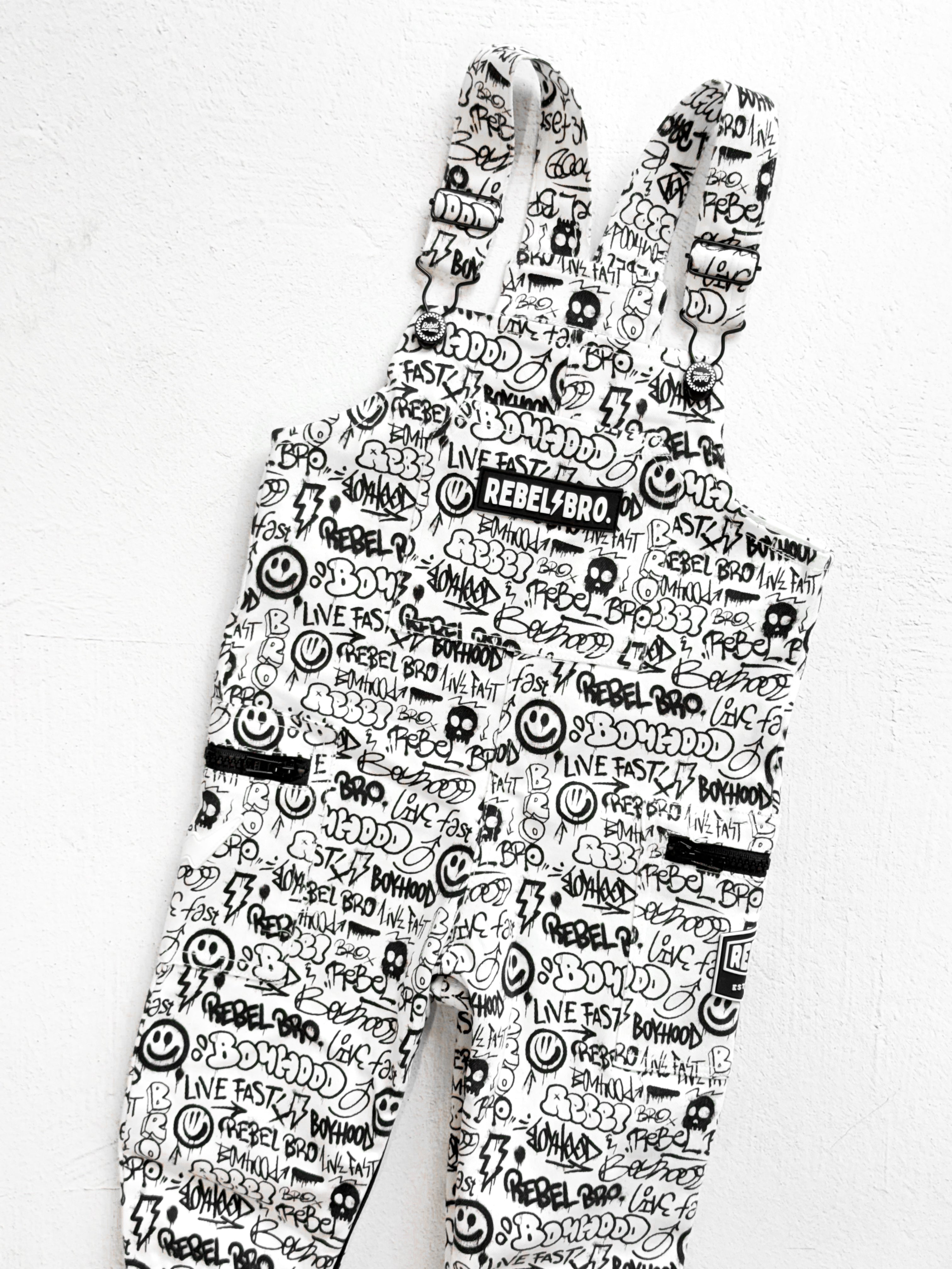 The Live Fast Overall in Urban Drip - Rebel Bro