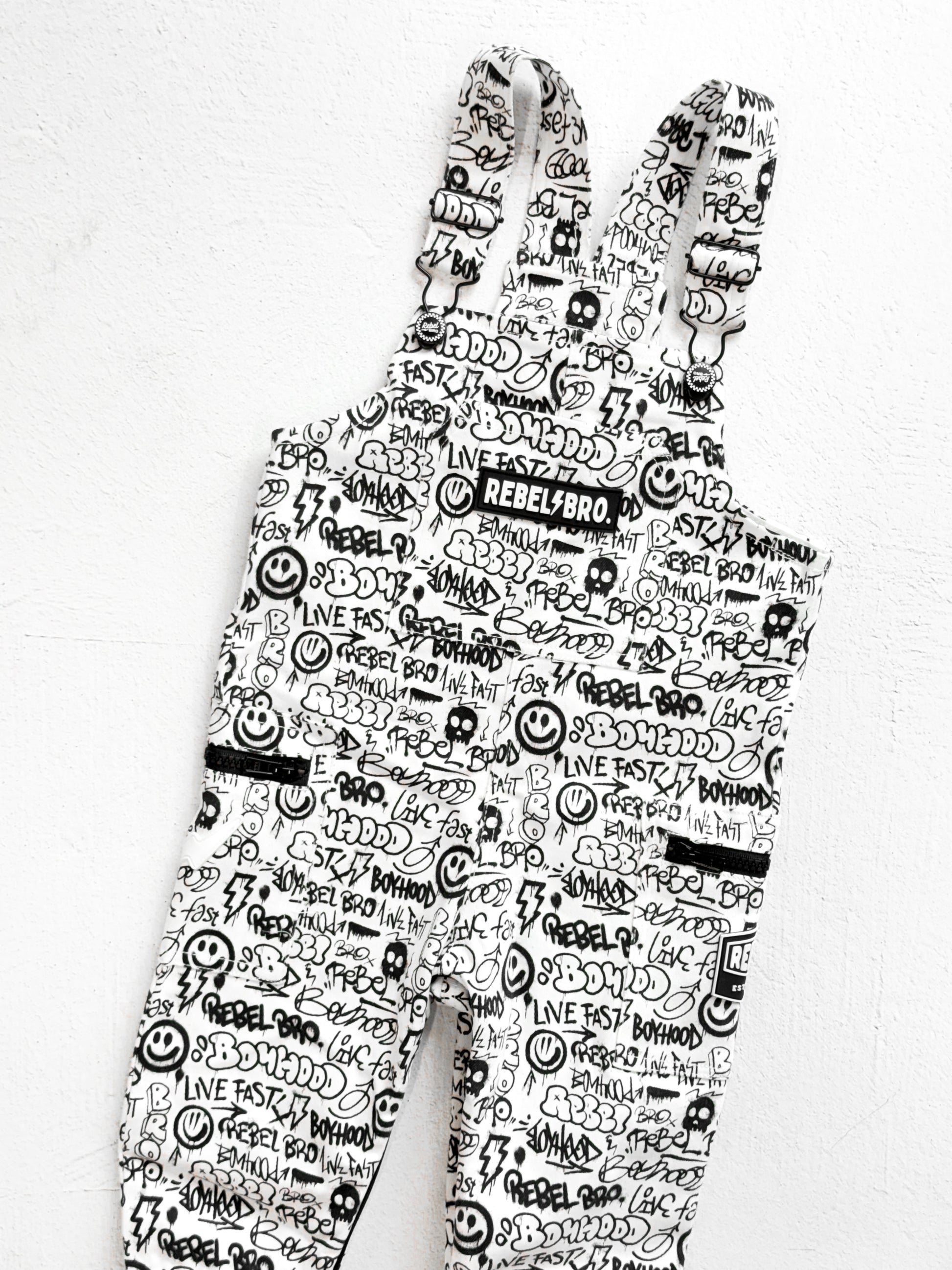 The Live Fast Overall in Urban Drip - Rebel Bro