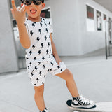 Biker Two Piece Set in Bowie