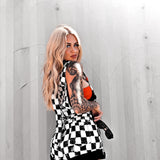Women's Cut Off Overalls in Vintage Venice