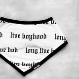 Bamboo Bandana Bib in Long Live Boyhood