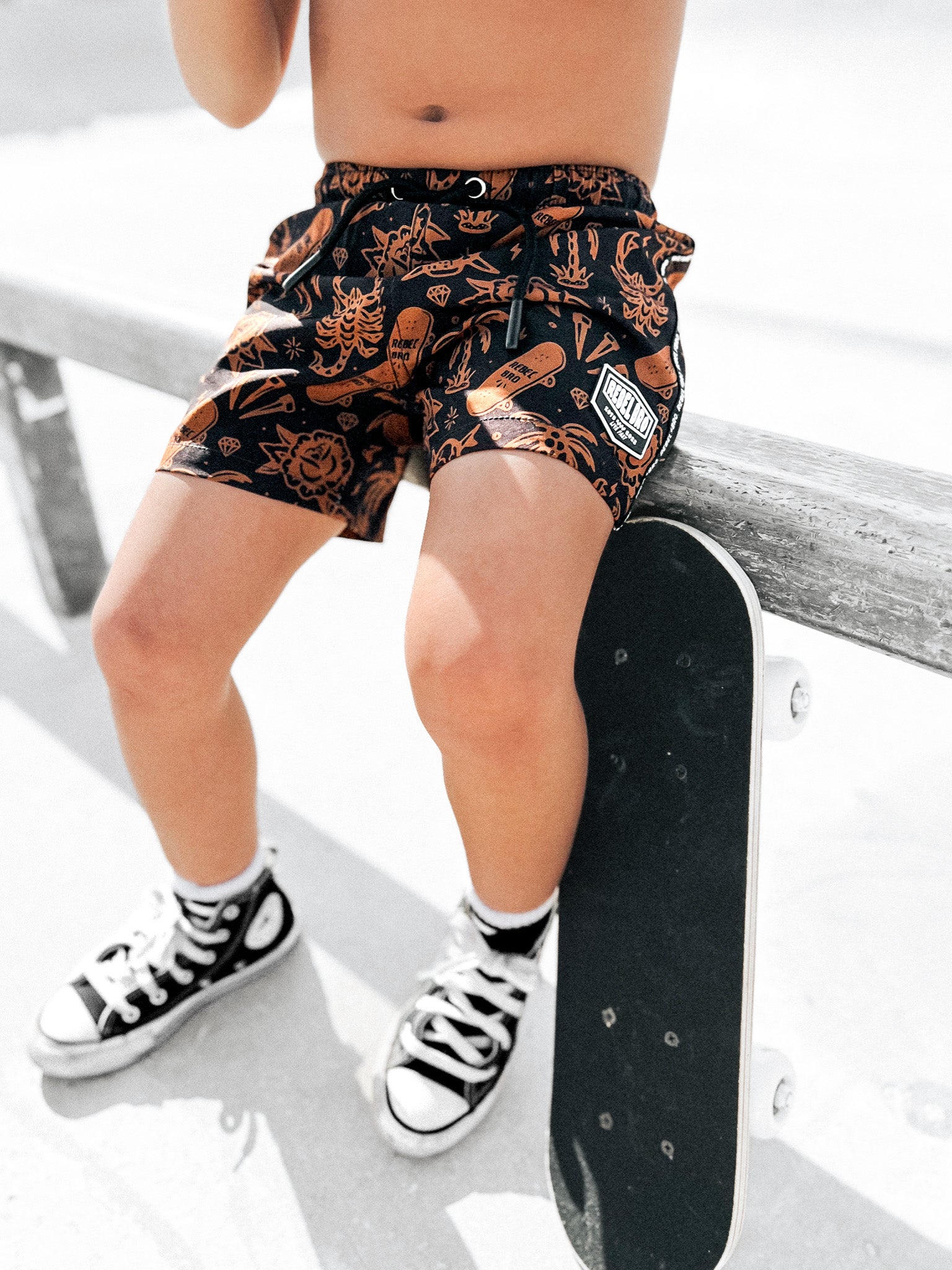 Hybrid Swim Trunks in Rebels In Paradise [Sahara Edition]