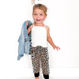 Basic Jogger in Ava (Leopard)
