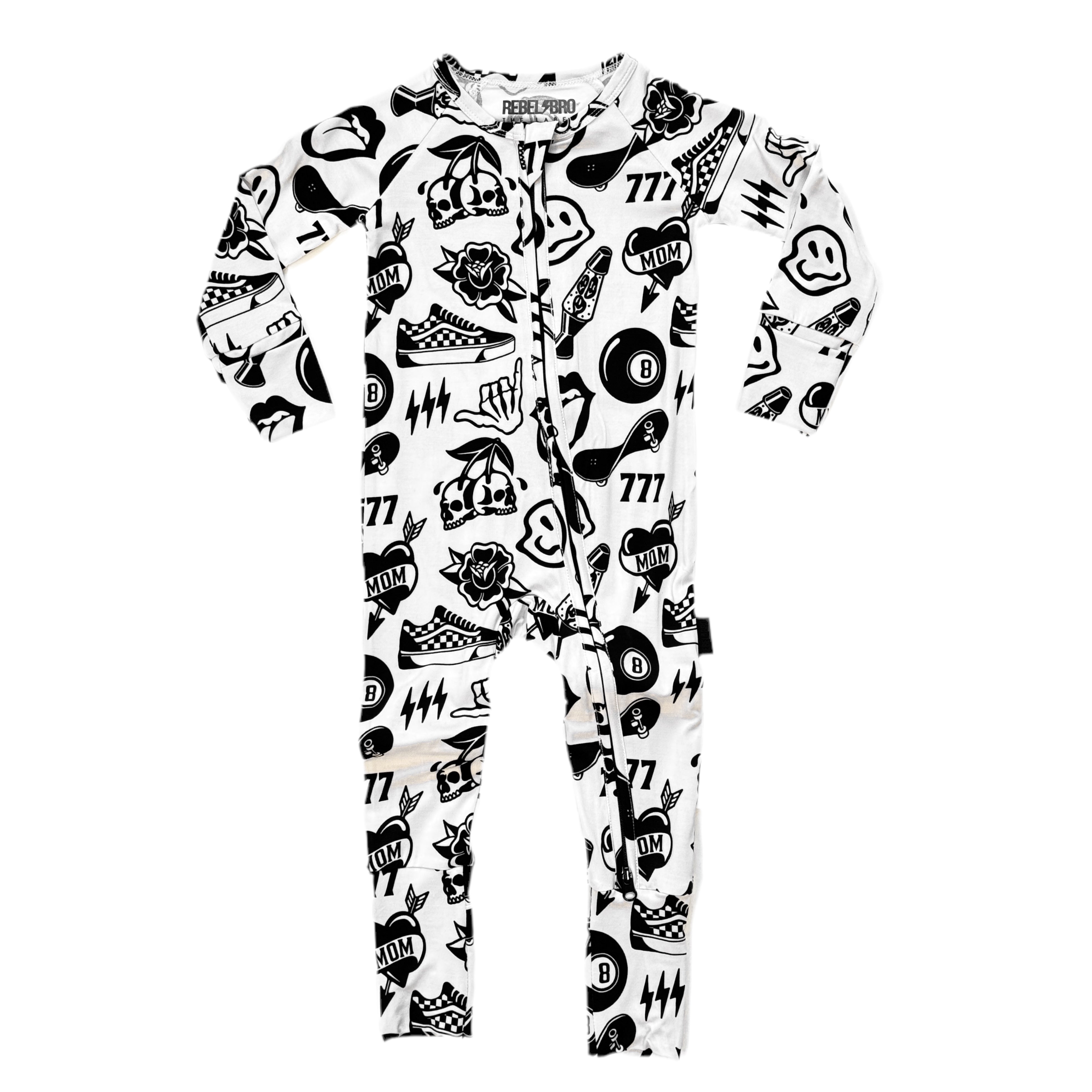 Bamboo Zippy Sleeper in Warped Tour - Rebel Bro