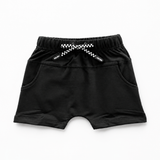 Relaxed Fit Shorts in Black