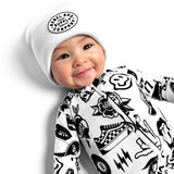 Bamboo Zippy Sleeper in Cool Kid