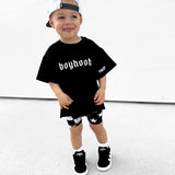 Bamboo Graphic Tee in Boyhood
