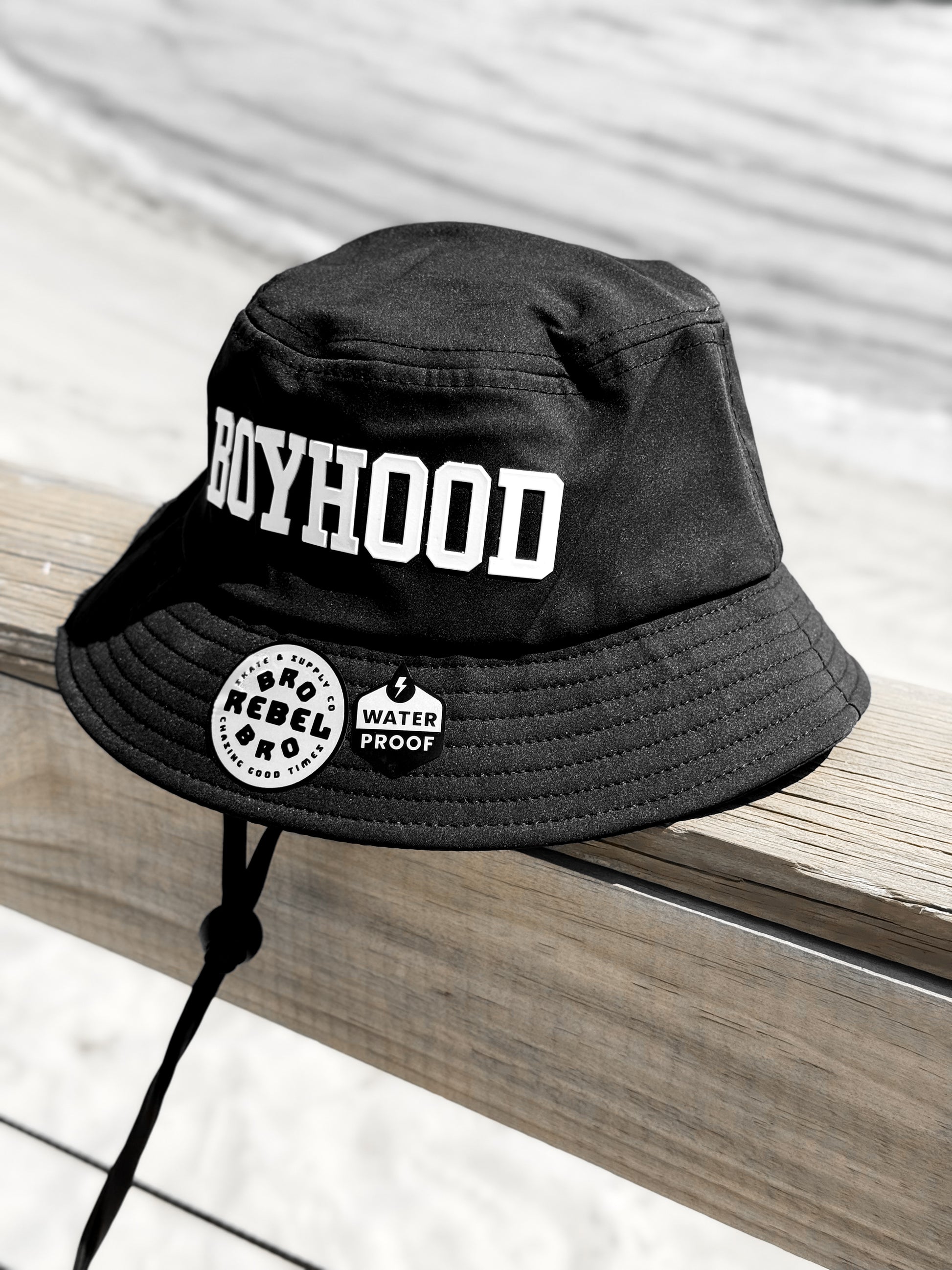 Hydro Bucket Hat in ‘BOYHOOD’ x Black