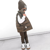 Puffer Vest in Olive