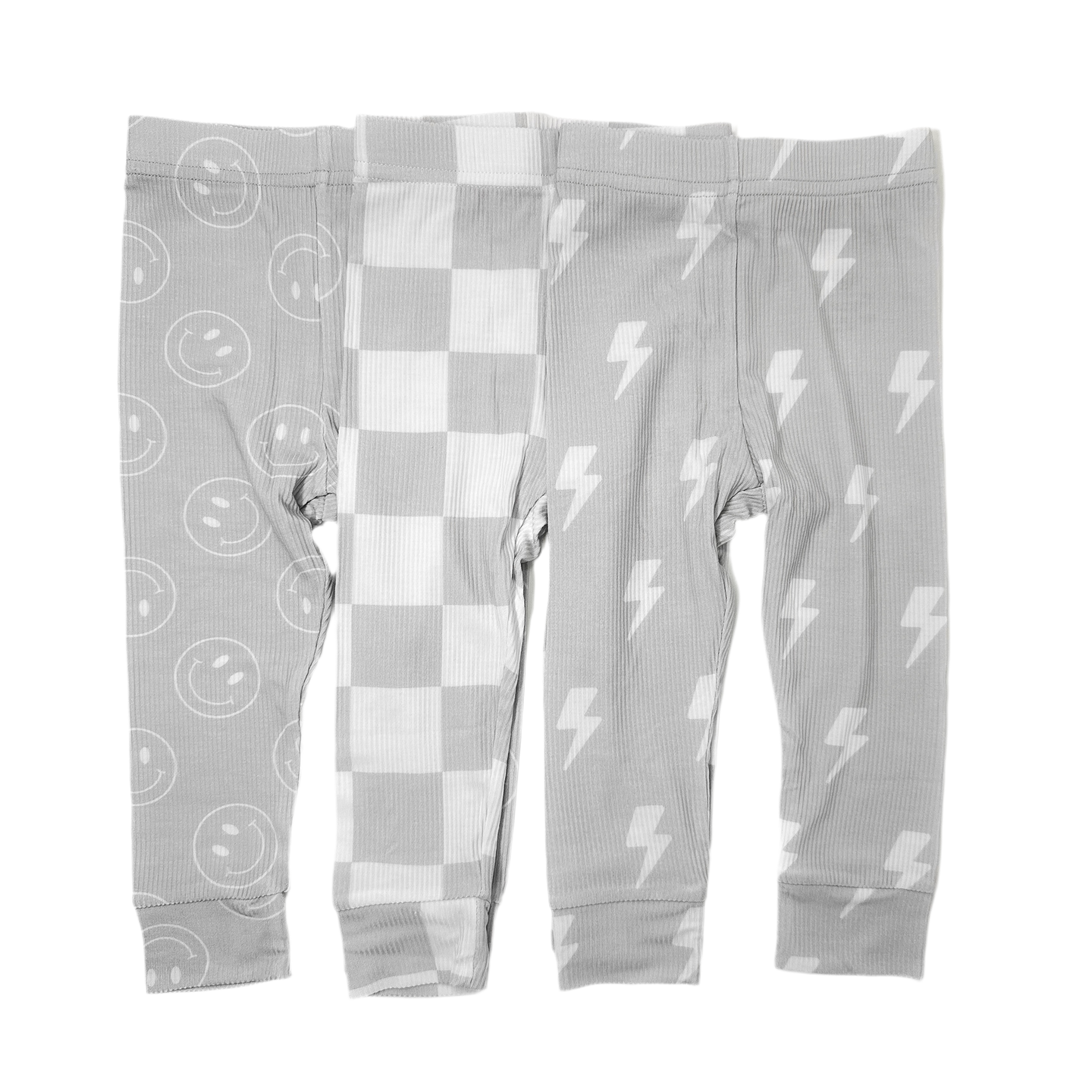 Everyday Bamboo Leggings (3 Pack) - Rebel Grey (FINAL SALE) - Rebel Bro