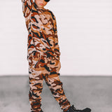 Organic Ribbed Set in Ranger