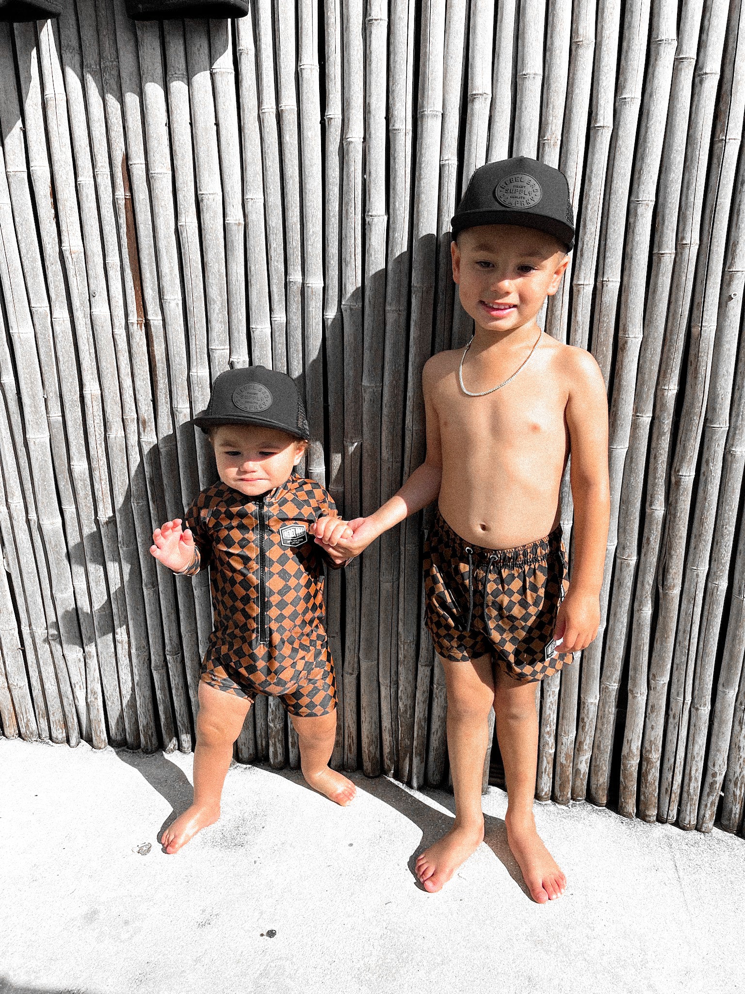 UPF50+ Swim Romper in Mojave (WW X RB Exclusive Print) - Rebel Bro