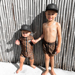 UPF50+ Swim Romper in Mojave (WW X RB Exclusive Print) - Rebel Bro