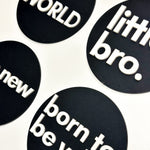 He’s Here + It’s a Boy — Double Sided Sign - Rebel Bro