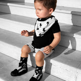 Bamboo Bandana Bib in Bowie