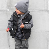 Puffer Vest in Black