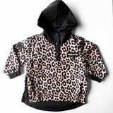 Pullover Windbreaker in Ava (Leopard)