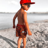 Hybrid Swim Trunks in Caliente