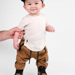 Rebel Cargo Pant in Dark Khaki - Rebel Bro