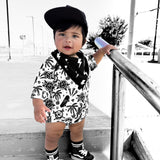 Bamboo Bandana Bib in Jagger
