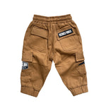 Rebel Cargo Pant in Dark Khaki - Rebel Bro