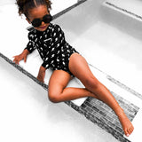 UPF50+ Girls One Piece Swimsuit in Jagger