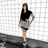 Women's Cut Off Overalls in Vintage Venice
